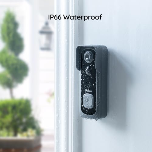 BOIFUN 2K Wireless Video Doorbell with Chime