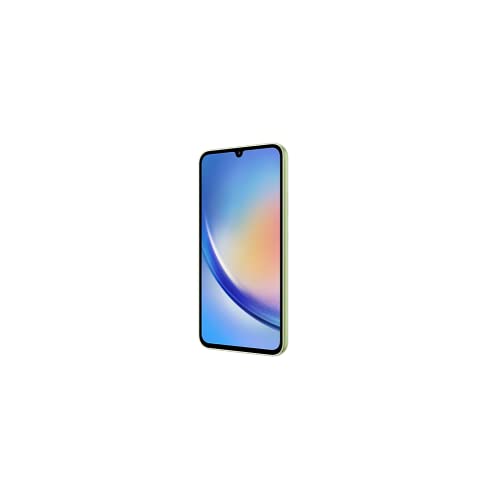 SAMSUNG Galaxy A34 256GB 5G Mobile Phone - Lively Lime