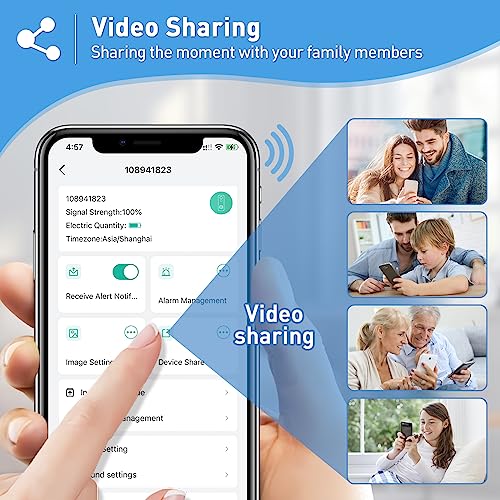 Wireless Doorbell Camera: HD Video, Motion Detection, Audio