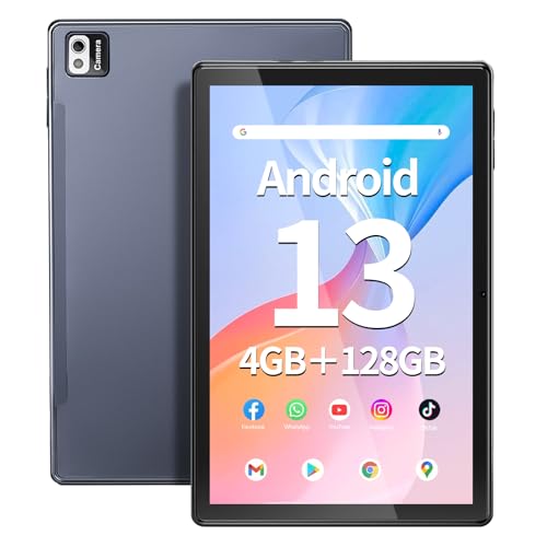 SGIN 10.1 Inch Android Tablet - 4GB RAM, 128GB Storage