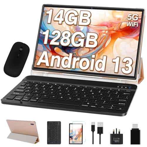 2024 Oangcc 10 Inch Android Tablet- 14GB RAM, 128GB ROM
