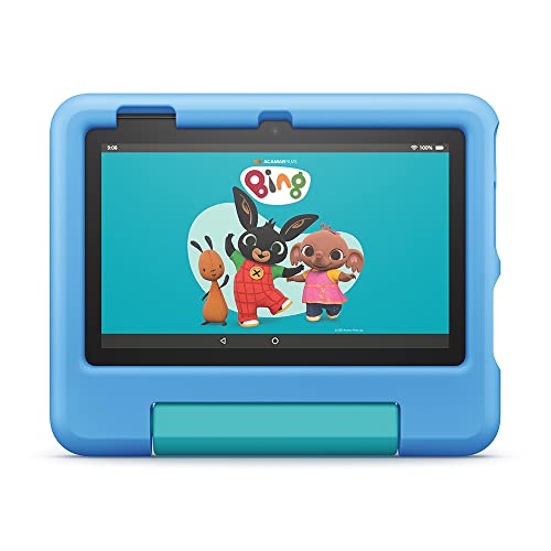 Fire 7 Kids Tablet: 7" Display, 16GB, Blue