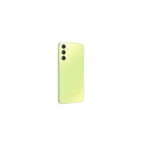 SAMSUNG Galaxy A34 256GB 5G Mobile Phone - Lively Lime