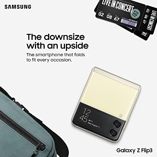 Samsung Galaxy Z Flip3 5G Smartphone 256GB Cream