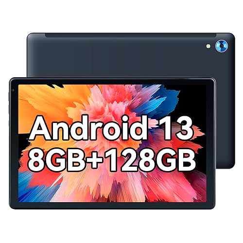 Mouikei 10" Octa-Core Android Tablet, 128GB ROM