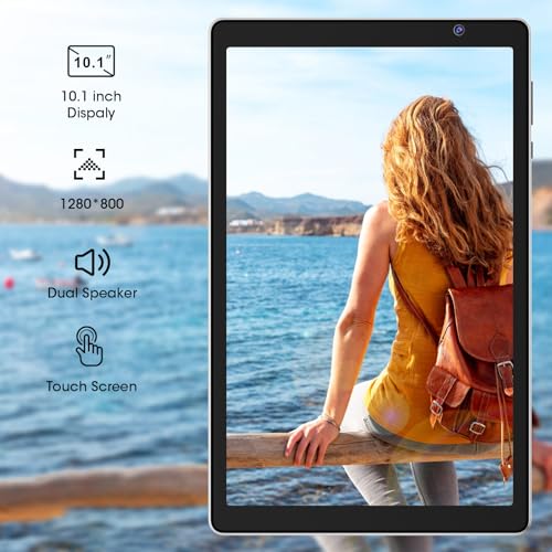 Feyze Tablet: 10" Android, Quad-Core, 4G, 32GB/128GB