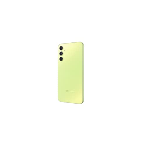 SAMSUNG Galaxy A34 256GB 5G Mobile Phone - Lively Lime