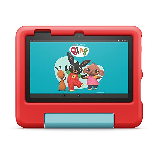 Fire 7 Kids Tablet: 7" Display, 16GB, Red