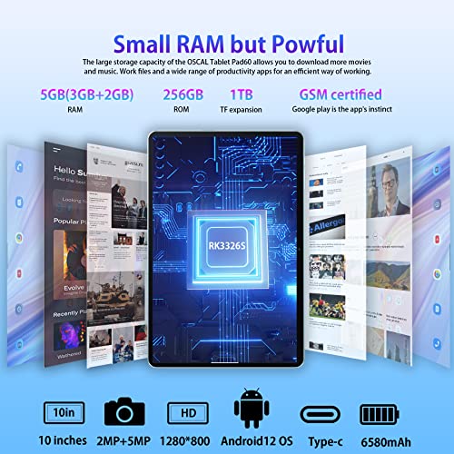 10 Inch Android Tablet with Quad Core Processor