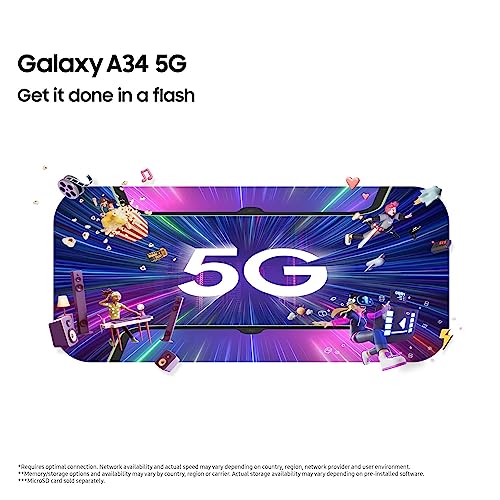 Samsung Galaxy A34 5G 6.6" Super AMOLED 128GB