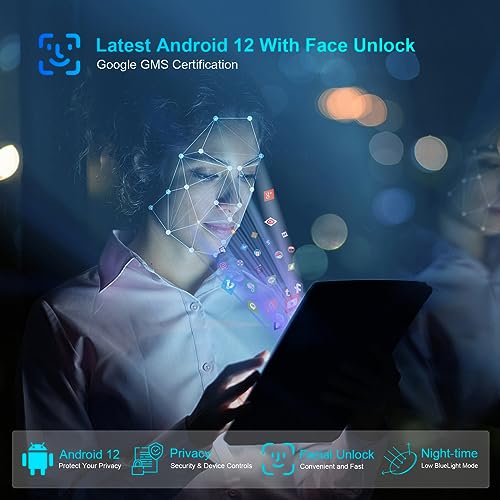 C idea 10" Tablet Android: 12 Tablets PC (Grey)