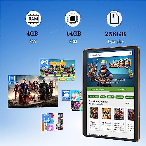 10" Dual SIM Android Tablet PC, 4GB RAM