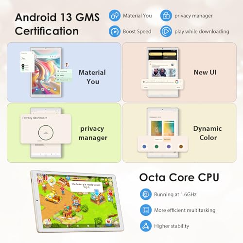 YOTOPT U10 10" Tablet: 4G, WiFi, Android, 19GB RAM