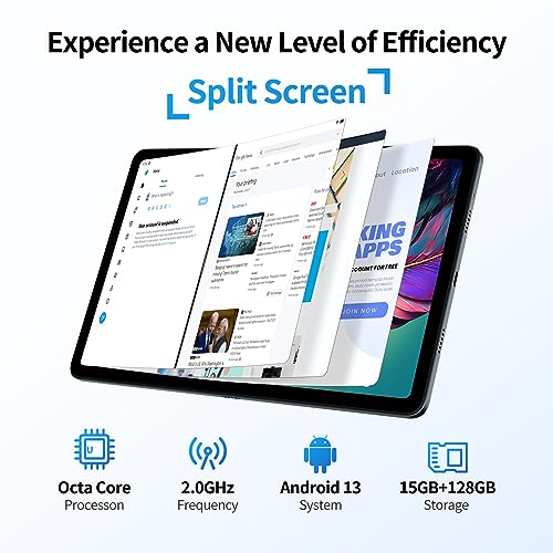 DOOGEE T20S 4G Tablet - 15GB + 128GB, 10.4 Inch