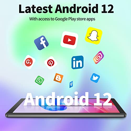 PRITOM 10" Android 12 Tablet - 2GB/32GB/Quad Core