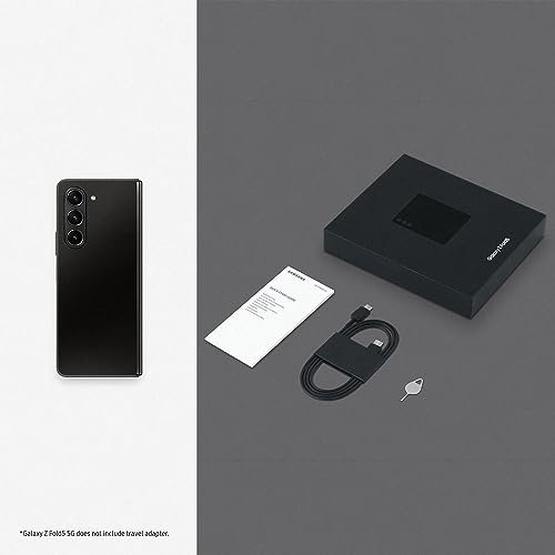 Samsung Galaxy Z Fold5, 256GB, Phantom Black, UK