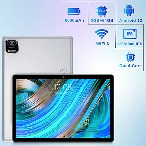 10" WeTap Android Tablet Y10, 3GB RAM, 64GB Storage
