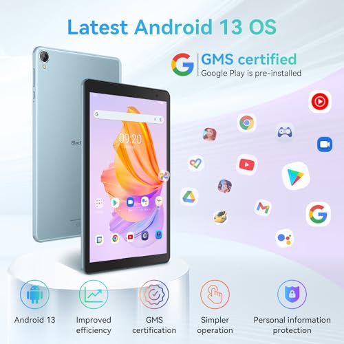 Blackview Android 13 Tab50WIFI - 8" HD+ Tablet
