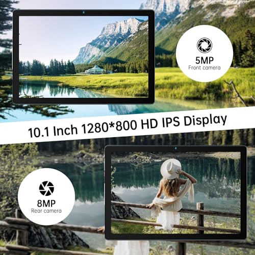 10" Android Tablet, 64GB ROM, Quad-Core, HD Display