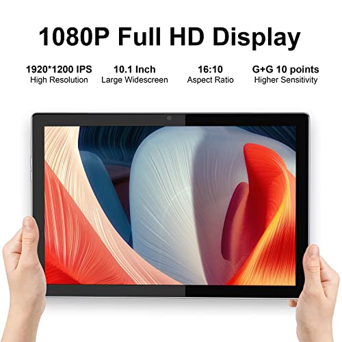 10.1" Full HD Android 12 Tablet - Octa-Core 2.0GHz