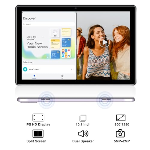 DOOGEE U9 10" Android Tablet, 7GB+64GB/1TB, Quad-Core, WiFi-6