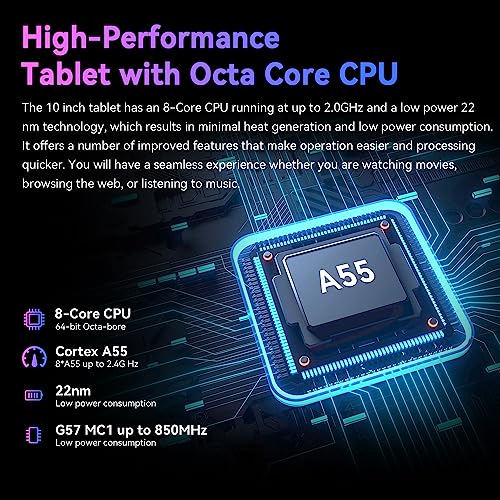 HiGrace 10 inch Android Tablet with Octa Core