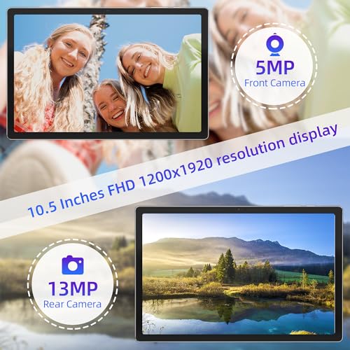 10.5" LTE Tablet - 8GB + 256GB - Dark Grey