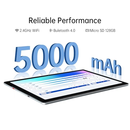 10" Android Tablet, 64GB ROM, Quad-Core, HD Display