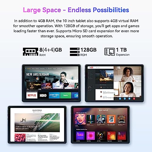 HiGrace 10 inch Android Tablet with Octa Core