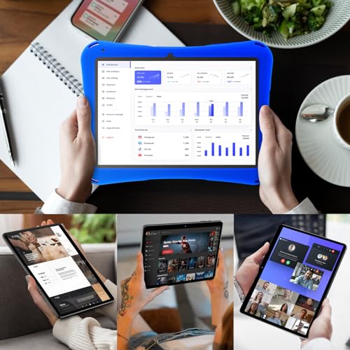 10.1 Inch Android 12 Tablet, 64GB ROM