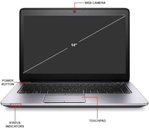 HP EliteBook 840 G2 14" Ultrabook Laptop