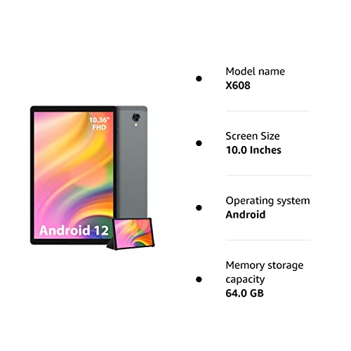 10.4" Android Tablet with Octa Core, 5G WiFi