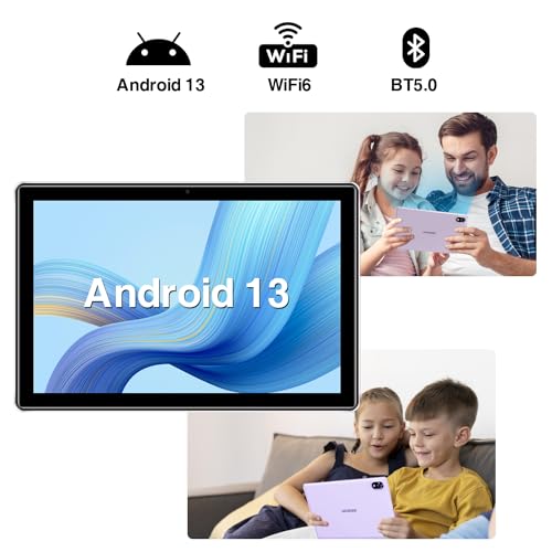 DOOGEE U9 10" Android Tablet, 7GB+64GB/1TB, Quad-Core, WiFi-6