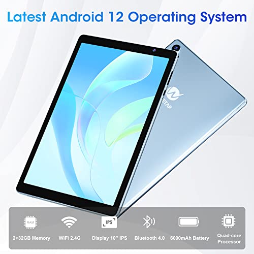 10.1 Inch M10 Android Tablet - Dual Camera, Quad-Core