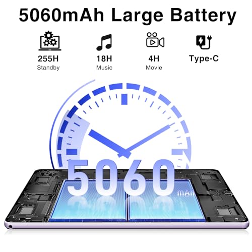 DOOGEE U9 10" Android Tablet, 7GB+64GB/1TB, Quad-Core, WiFi-6