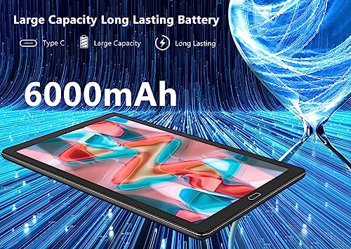2024 Android 10'' Tablet, 10GB+64GB, WiFi 5G/2.4G, Bluetooth