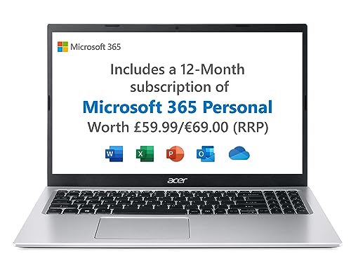 Acer Aspire 1 Laptop - Intel Celeron, 15.6-inch