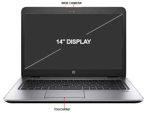 HP EliteBook 840 G3 Ultrabook - Core i5-6300U 16GB