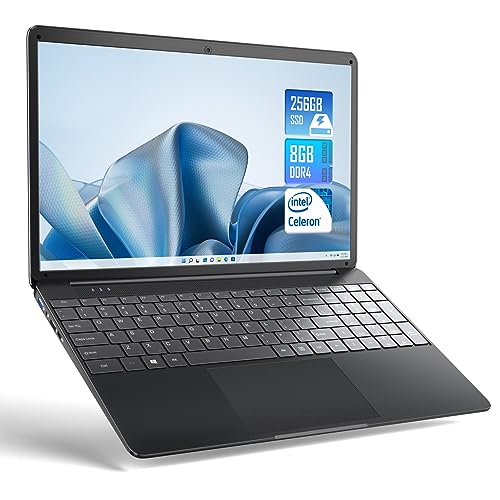 15.6" Laptop: 8GB RAM, 256GB SSD, Dual WiFi
