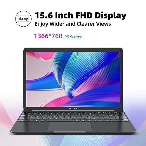SGIN 15.6" Laptop | 8GB RAM | 256GB SSD