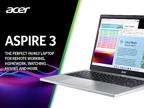 Acer Aspire 3 15.6" Laptop - AMD Ryzen 5, 8GB, 512GB SSD
