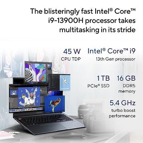ASUS Vivobook Pro 16X: High Performance Laptop, 16GB