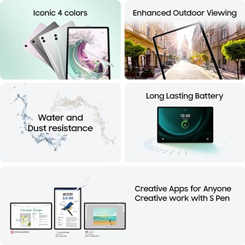 Samsung Galaxy Tab S9 FE Tablet 128GB with S Pen