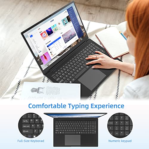 17.3" Laptop: 4GB RAM, 128GB SSD, Dual-Core Processor