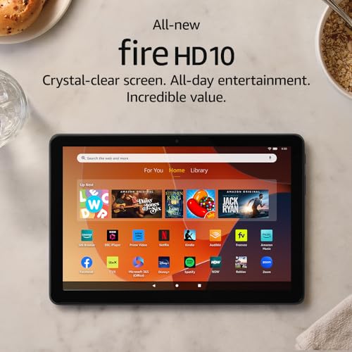 Amazon Fire HD 10 Tablet: Vibrant Full HD, Octa-core