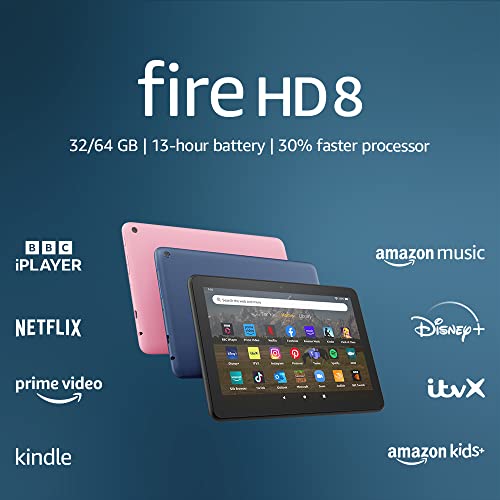 2022 Amazon Fire HD 8 Tablet | Portable Entertainment