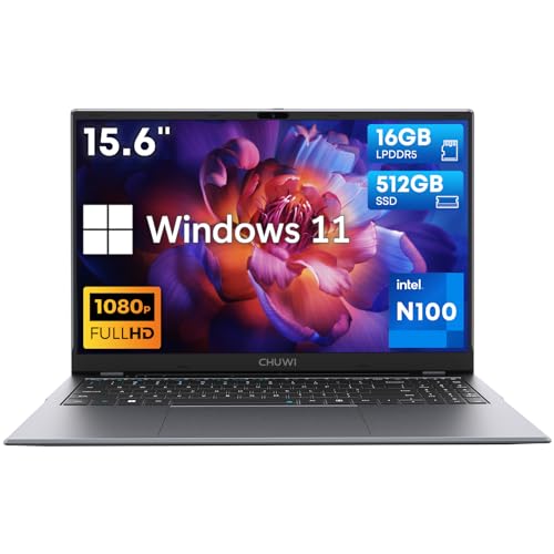Gemibook Plus Windows 11 Laptop 15.6" 16GB/512GB