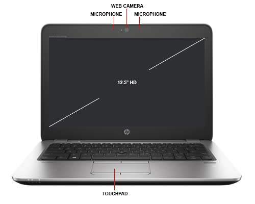 HP EliteBook 820 G3 Laptop - Core i5, 16GB, 512GB