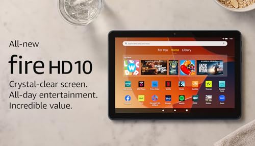 Amazon Fire HD 10 Tablet: Vibrant Full HD, Octa-core