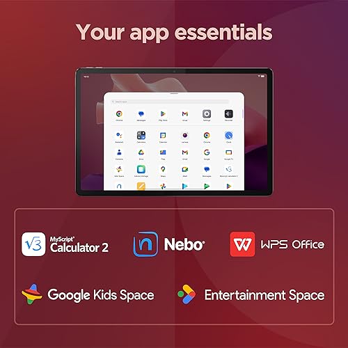 Lenovo Tab P12 - 12" Android Tablet for Portable Entertainment